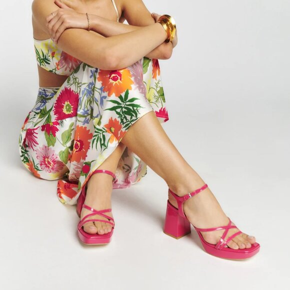 NWOT Reformation Matilda Sandals - Picture 4 of 7